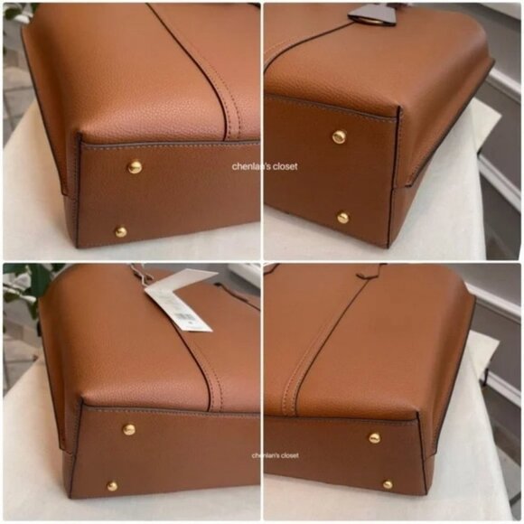 🔥like new! Tory Burch Perry Triple- Compartments Tote - Picture 9 of 13
